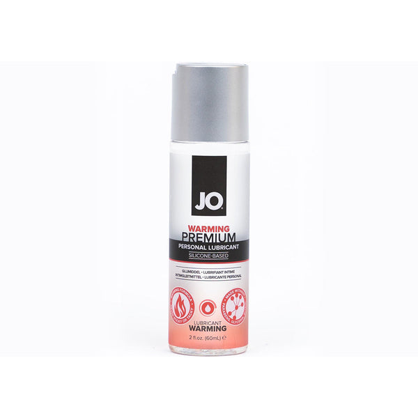 JO Premium Warming Silicone-Based Lubricant 2 oz.