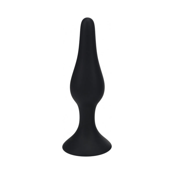 LEVELZ Slim Silicone Anal Plug XLarge Black